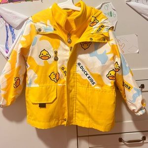 Kids jacket, yellow, size 110cm/43inches